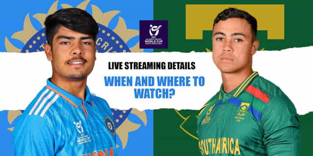 IND U19 vs SA U19: Live streaming details, when and where to watch semi-final 1 of ICC U19 World Cup 2024