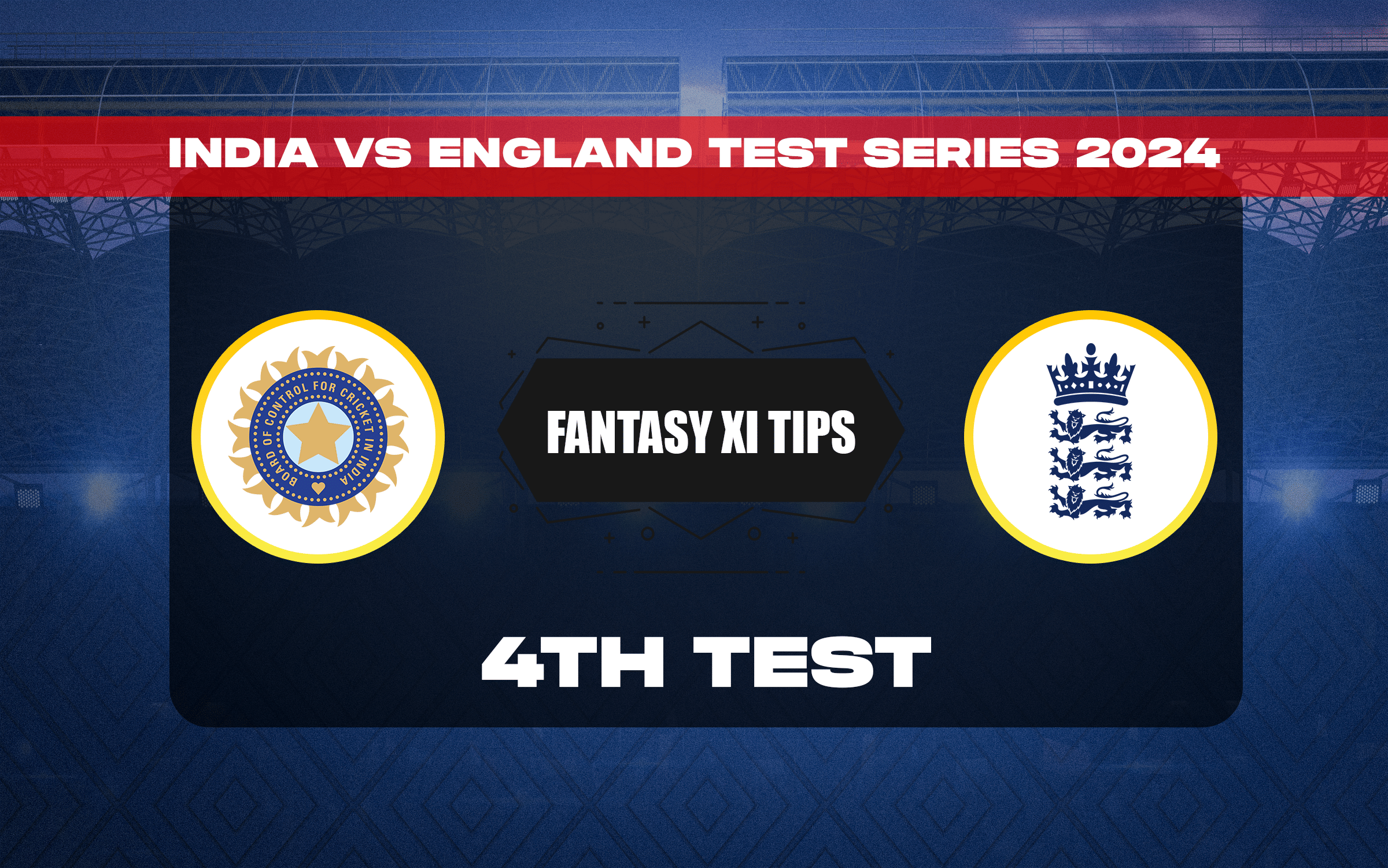 IND vs ENG Dream11 Prediction, Dream11 Playing XI, Today Match 4, India vs England test series 2024