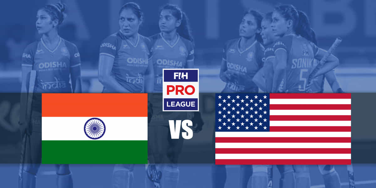India vs USA Highlights, Women's FIH Pro League 2023-24