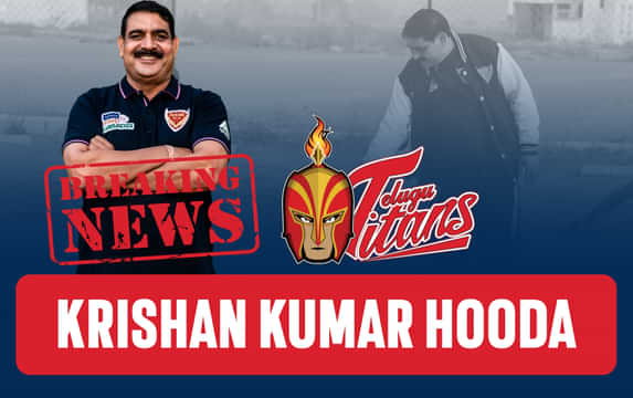 Telugu Titans officially announce Krishan Kumar Hooda as head coach for PKL 11