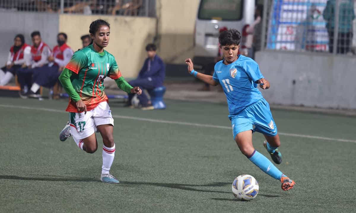 Coin toss, protests & other unreal scenes from SAFF U-19 Women's Championship Final