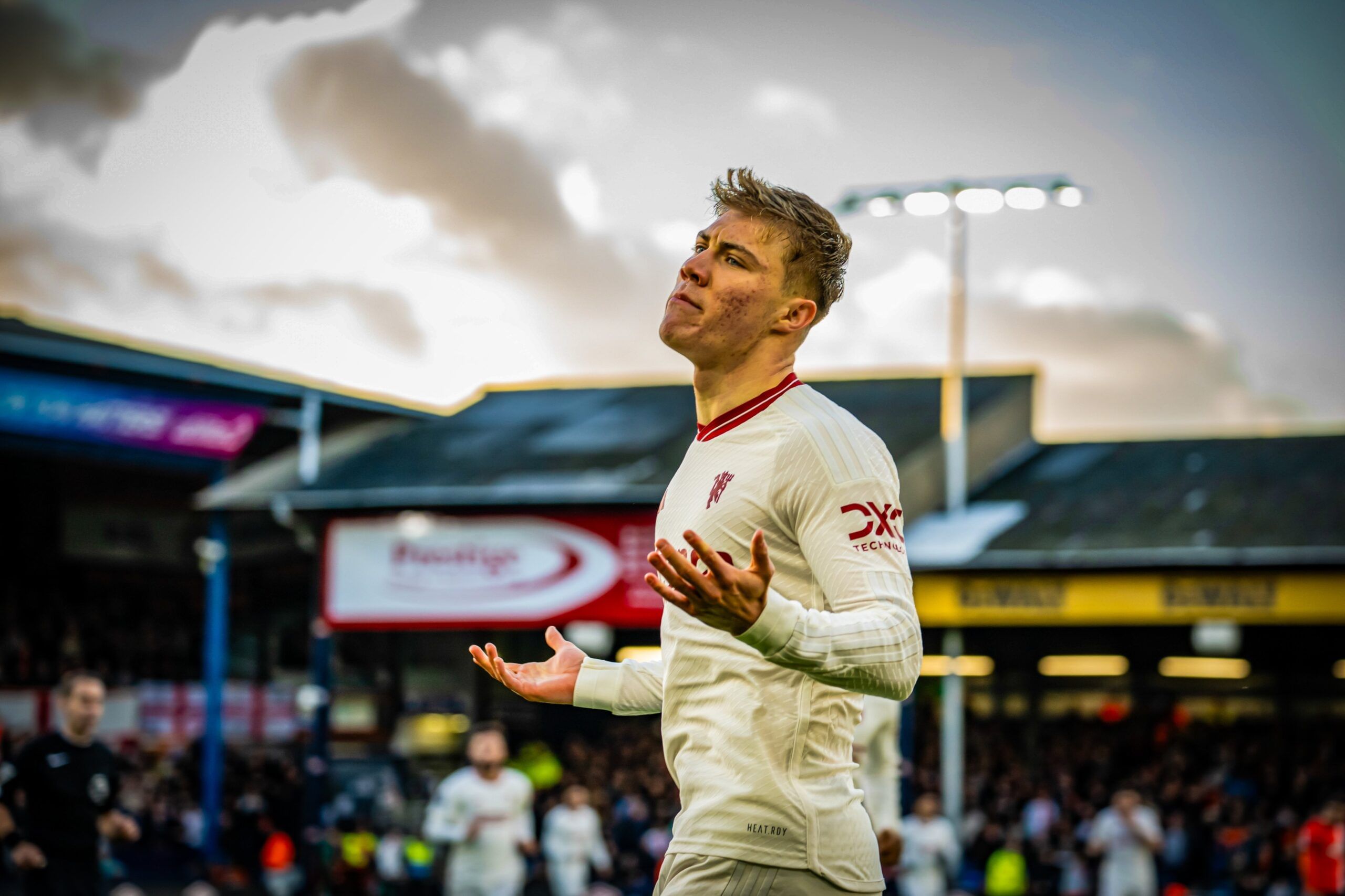 Manchester United forward Rasmus Hojlund becomes youngest player to score in six consecutive Premier League games