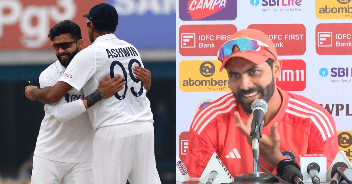 IND vs ENG: Watch - Ravindra Jadeja's remarks on Ravi Ashwin's 500 test wickets milestone leaves everyone in splits