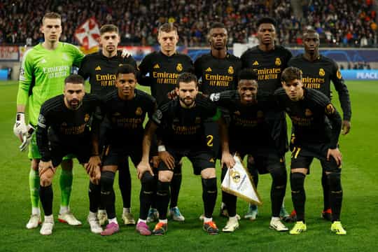 Real Madrid defeat RB Leipzig in UCL 2023-24 RO16 first leg