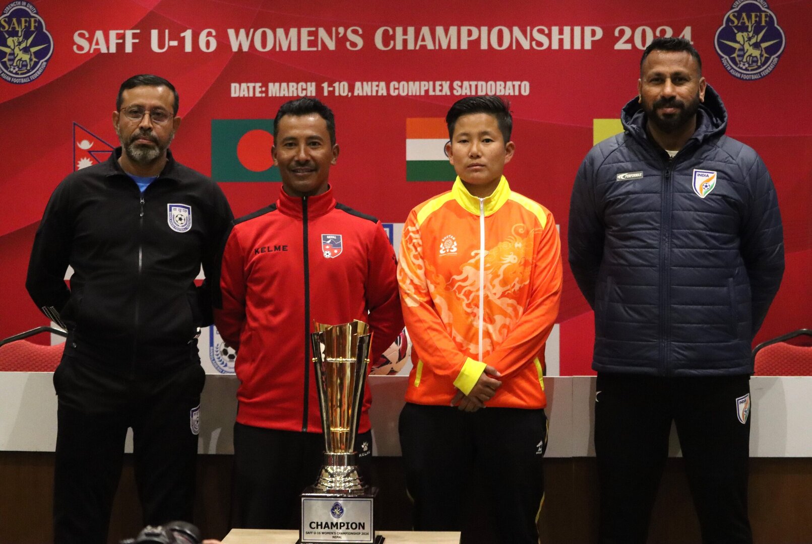 SAFF U16 Women's Championship India to kickstart campaign against Bhutan