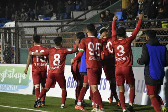 I-League 2023-24: Two late goals fetch Rajasthan United a point against 10-man Shillong Lajong