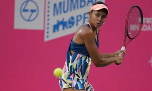 India's Shrivalli Bhamidipaty goes down against Junior Grand Slam winner Alina Korneeva in second round of Mumbai Open
