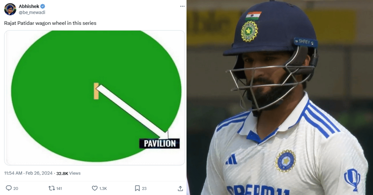 IND vs ENG: Twitter trolls Rajat Patidar following his duck in 2nd innings of Ranchi test