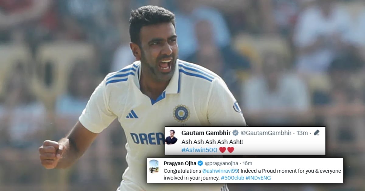 IND vs ENG: Twitter celebrates Ravi Ashwin's entry into '500 test wickets' club