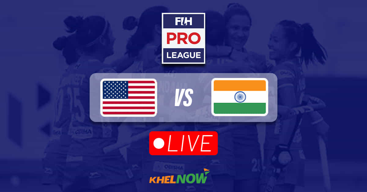 USA vs India Highlights, Women's FIH Pro League 2023-24
