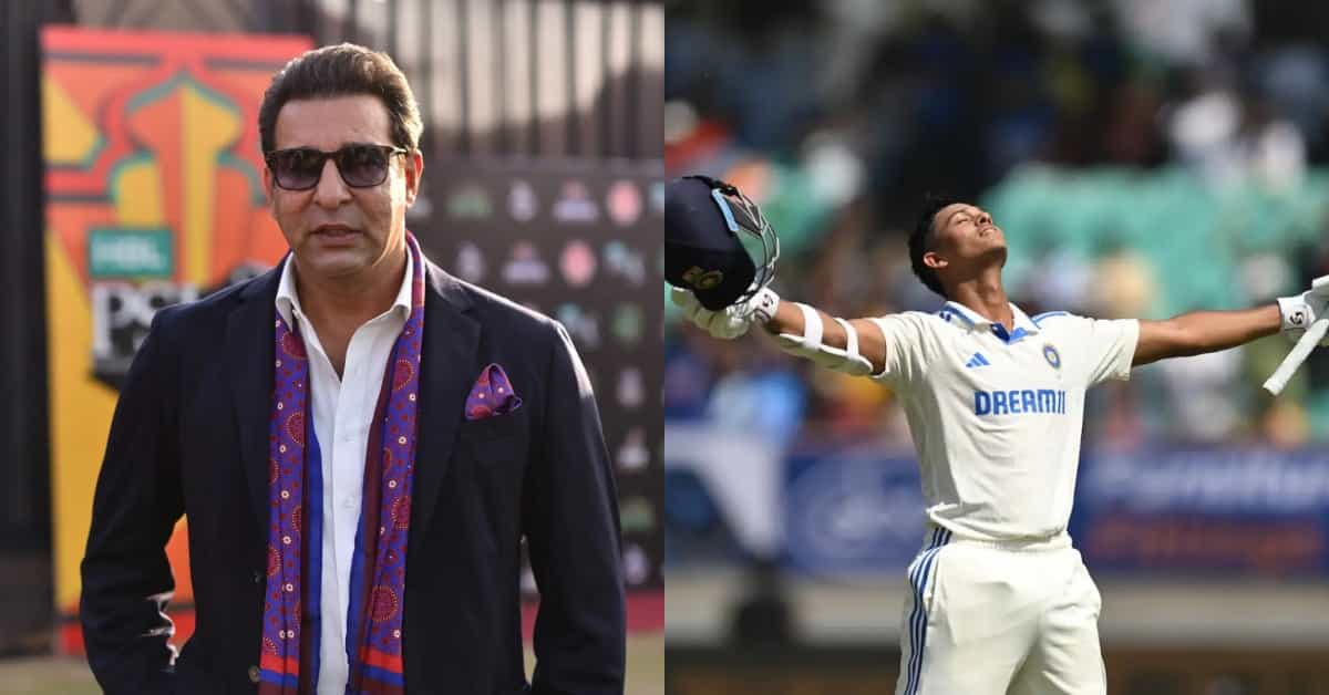 IND vs ENG: Wasim Akram comes up with cheeky response after Yashasvi Jaiswal equals his test record