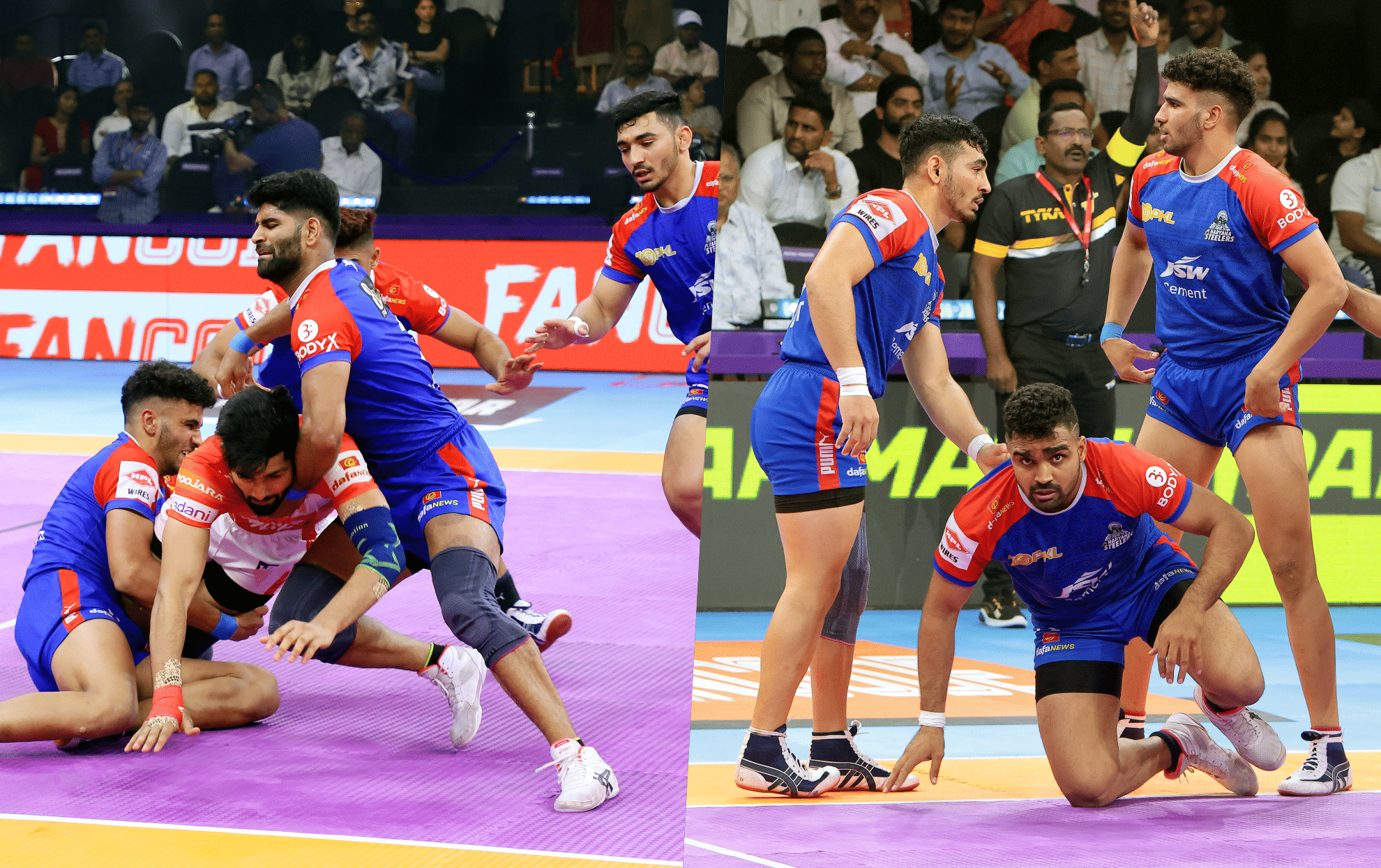 PKL 10: हरियाणा स्टीलर्स ने गुजरात जायंट्स को हराकर सेमीफाइनल में बनाई जगह, जयपुर पिंक पैंथर्स से होगा मुकाबला