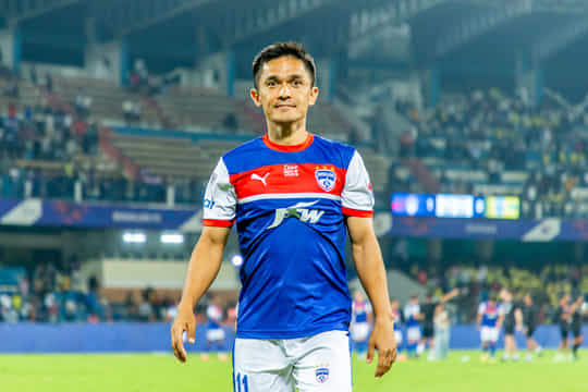 Top 5 records held by Sunil Chhetri in ISL