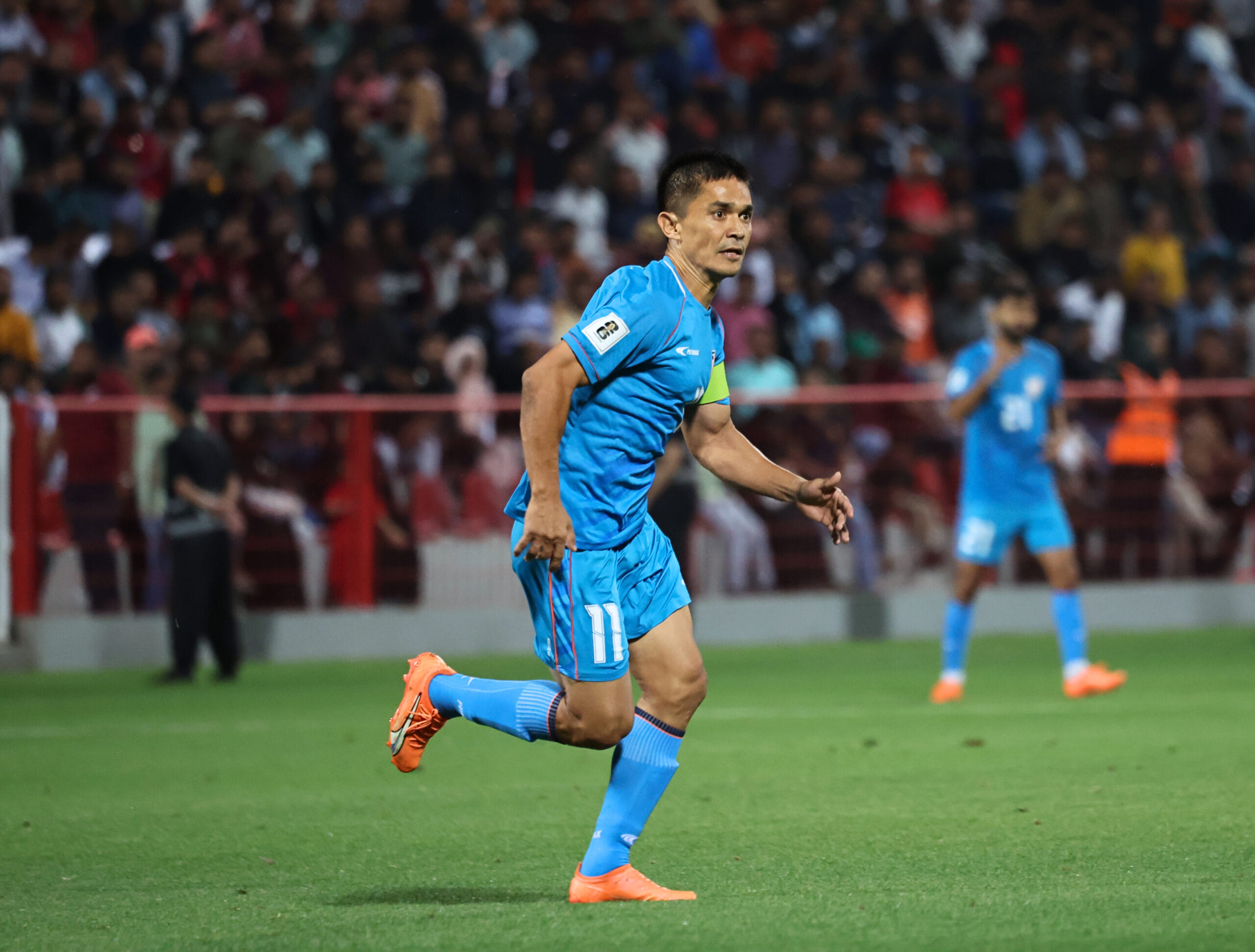 Sunil Chhetri makes his 150th appearance for India
