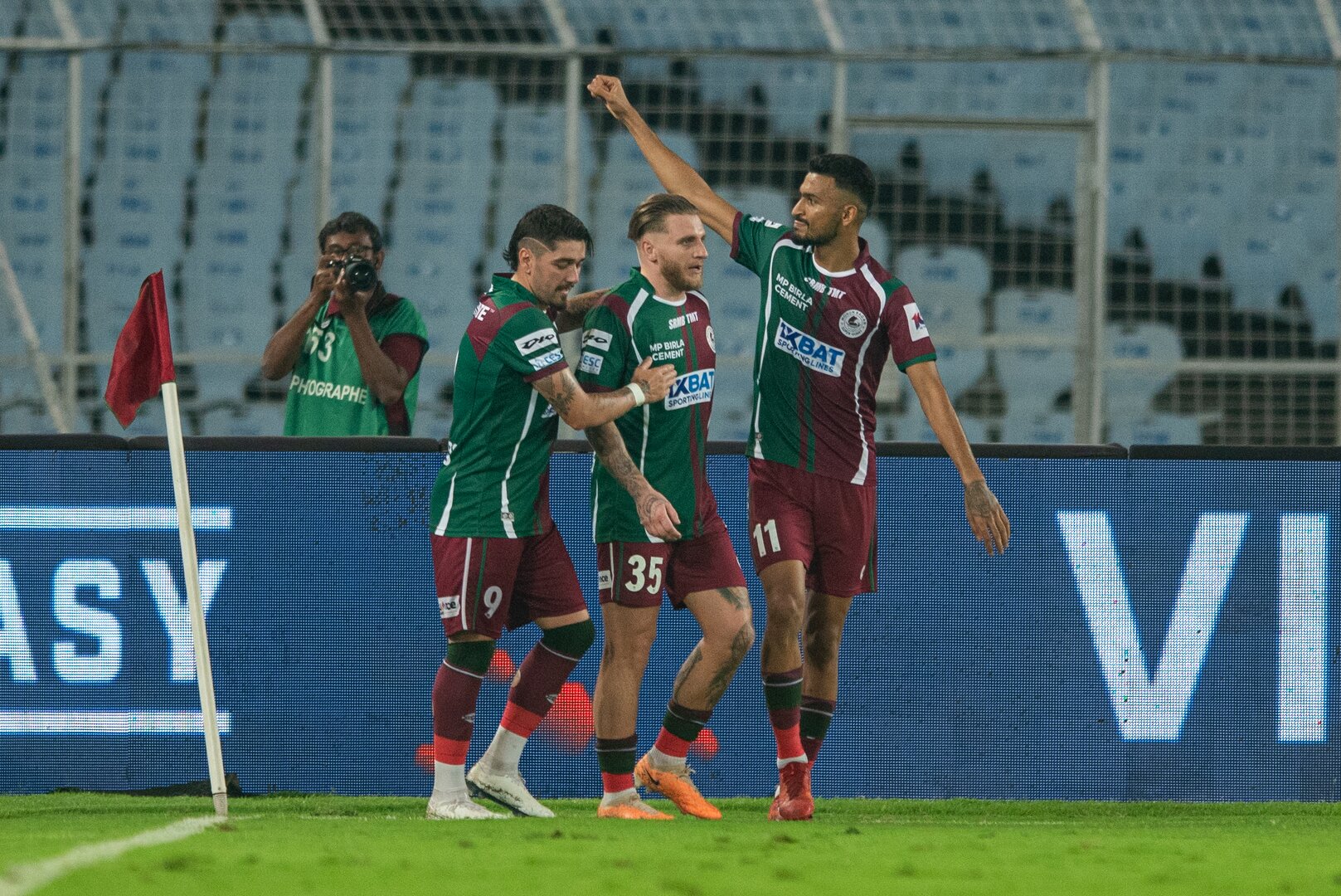 ISL 2023-24: Mohun Bagan Thrash Jamshedpur FC, Climb Up To Second Spot