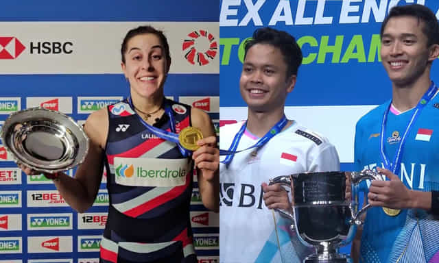 BWF All England Open: Full list of title winners