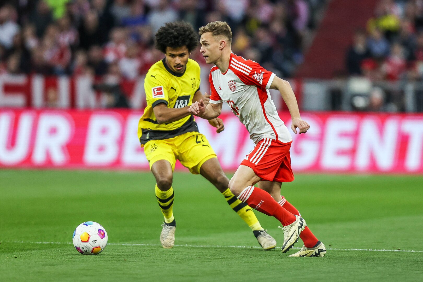 Borussia Dortmund upset Bayern Munich at Allianz Arena; record first Der Klassiker win since 2019