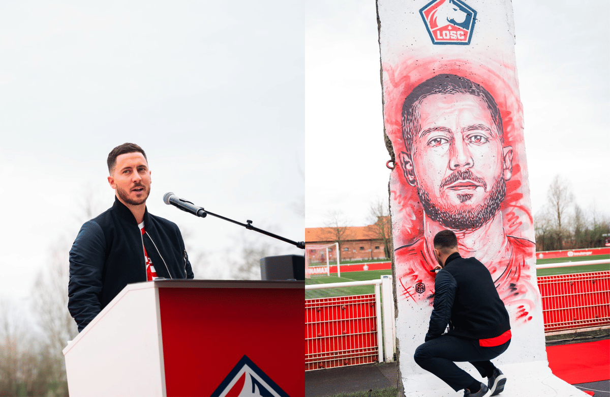 Lille named their new training centre after Eden Hazard