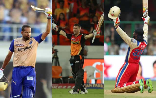 Top 10 fastest centuries (100) in IPL