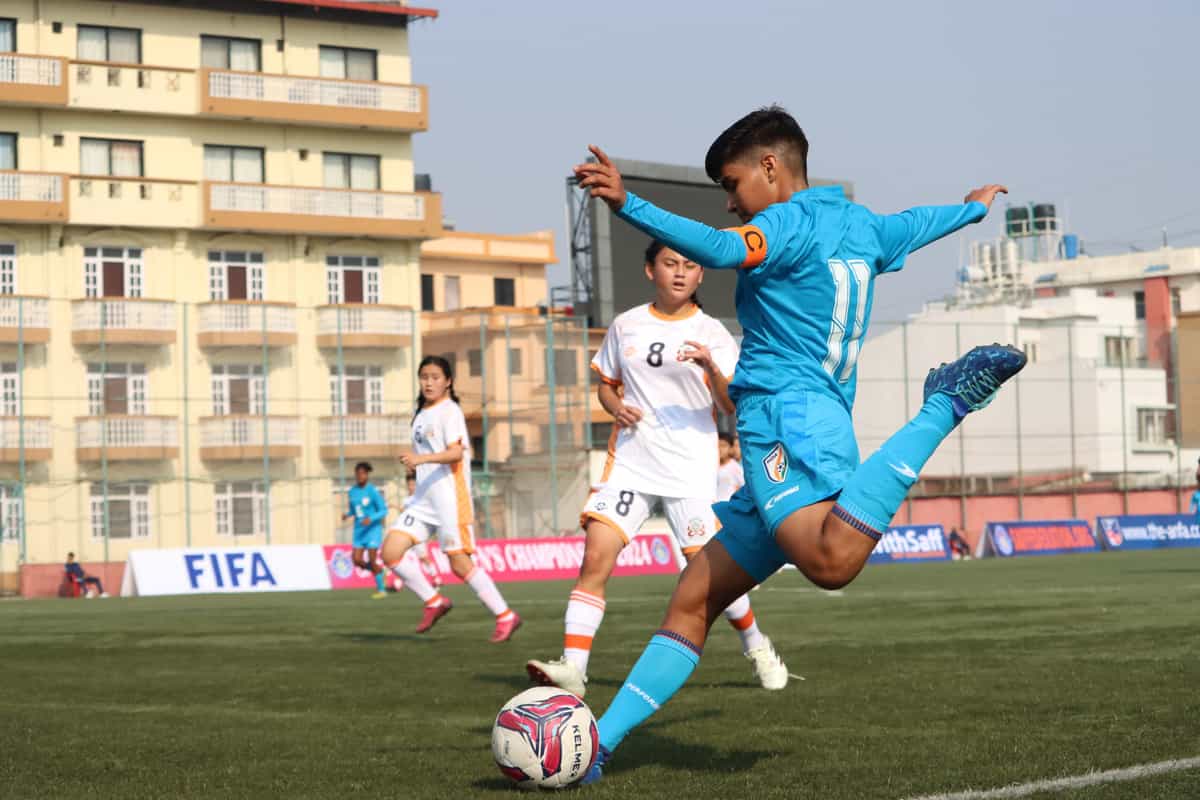 SAFF U16 Women’s Championship: India begin campaign with seven-goal fest against Bhutan