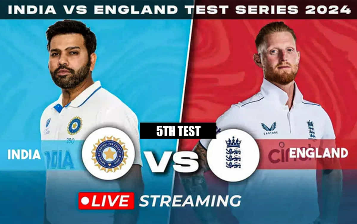 IND vs ENG: Live streaming details, when and where to watch 5th test of India vs England test series 2024