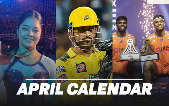 Indian Sports Calendar April 2024: Major events to look forward to this month