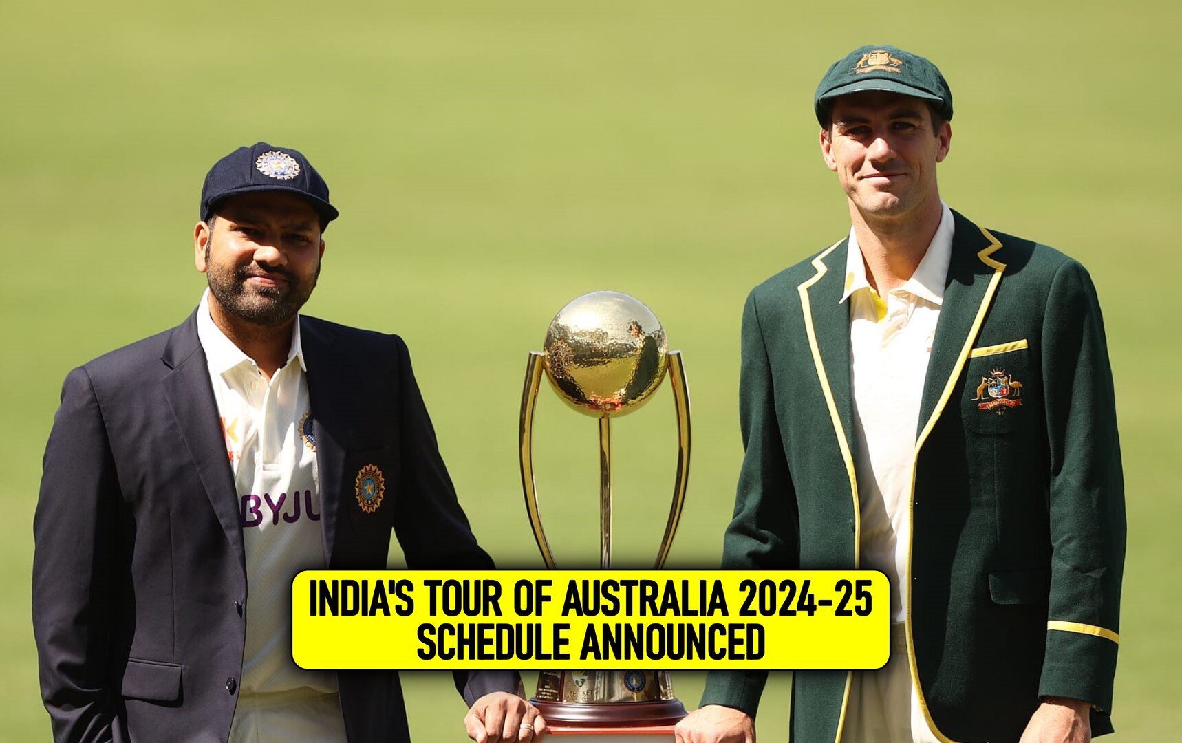 India's tour of Australia 202425 schedule announced; India set to play