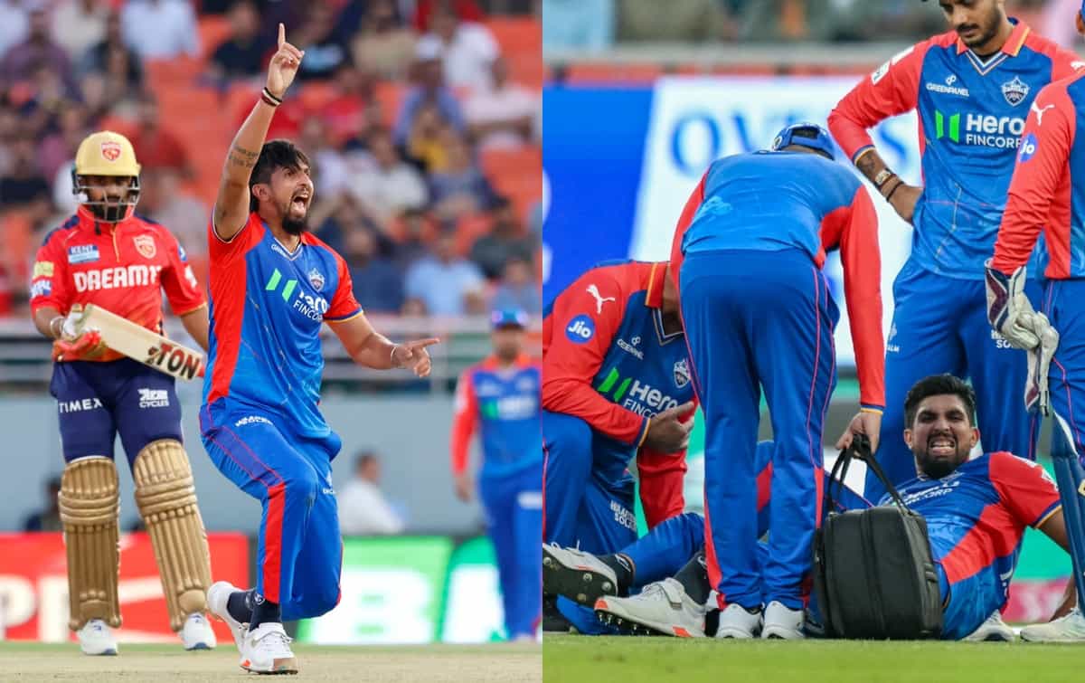 IPL 2024: Ishant Sharma twists right ankle, limps off the field during PBKS vs DC clash
