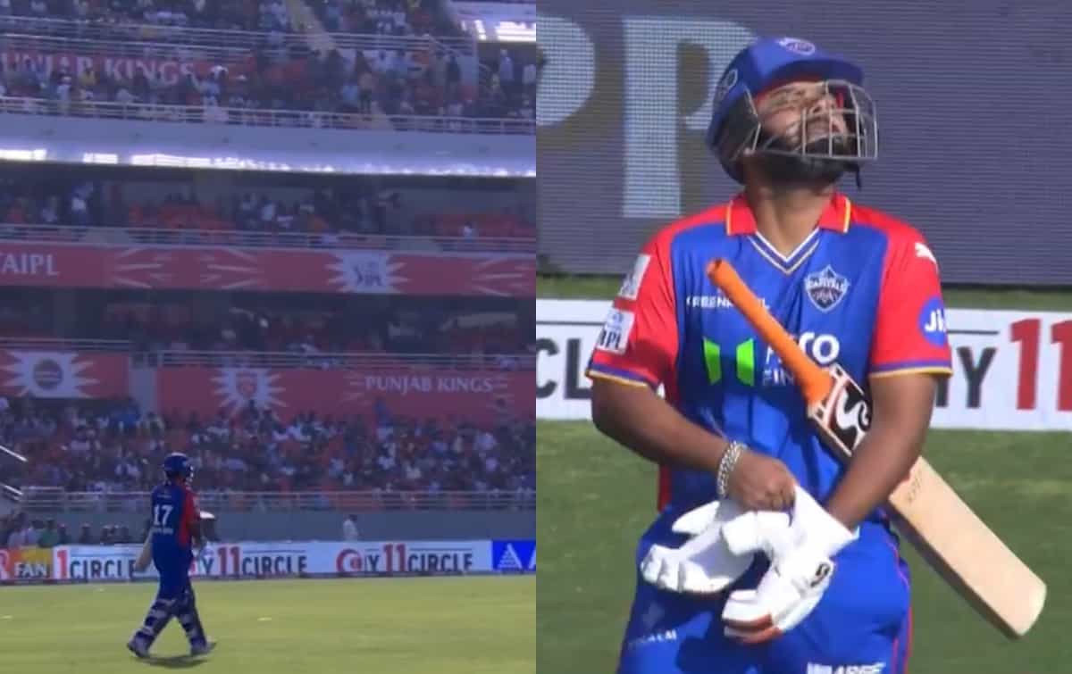 [Watch] Rishabh Pant receives standing ovation from crowd as he steps on cricket field after 453 days