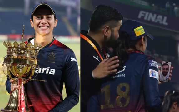 "Didn't hear anything..": Smriti Mandhana opens up on video call with Virat Kohli after winning WPL 2024