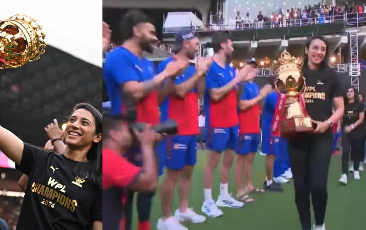 [Watch] Virat Kohli and Co. give Smriti Mandhana-led RCB women guard of honour following WPL 2024 win