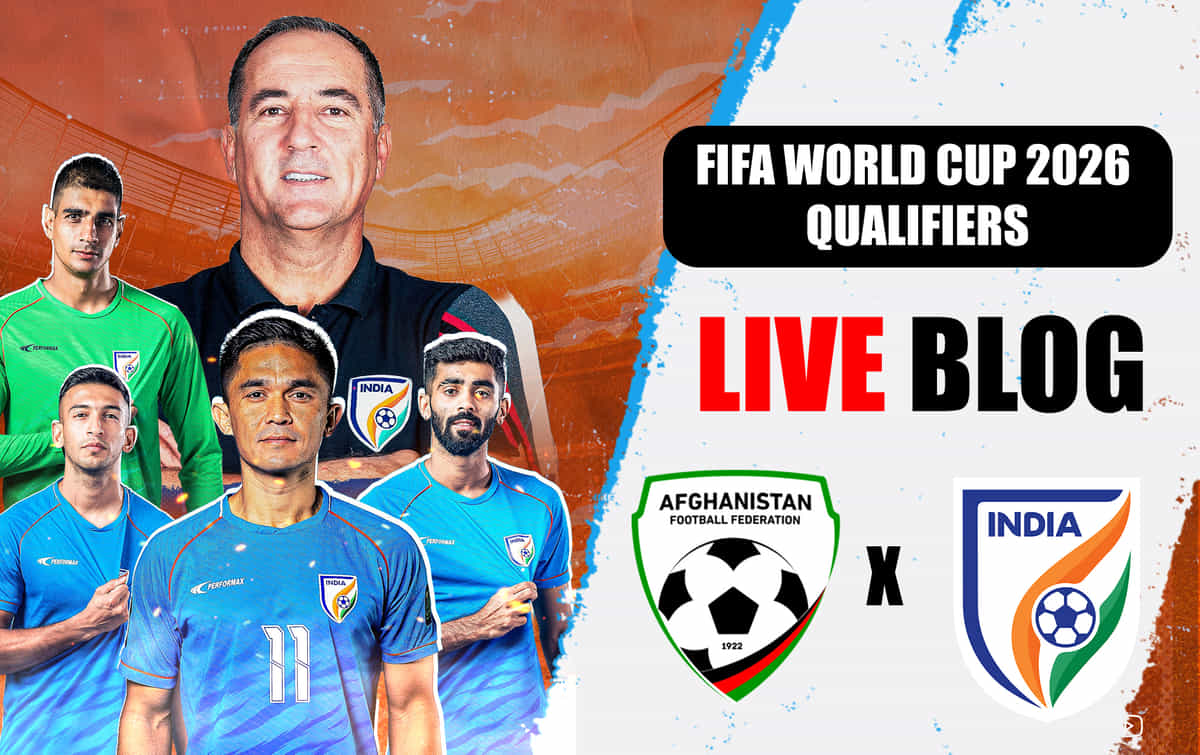 FIFA World Cup Qualifiers: Afghanistan vs India Live Updates