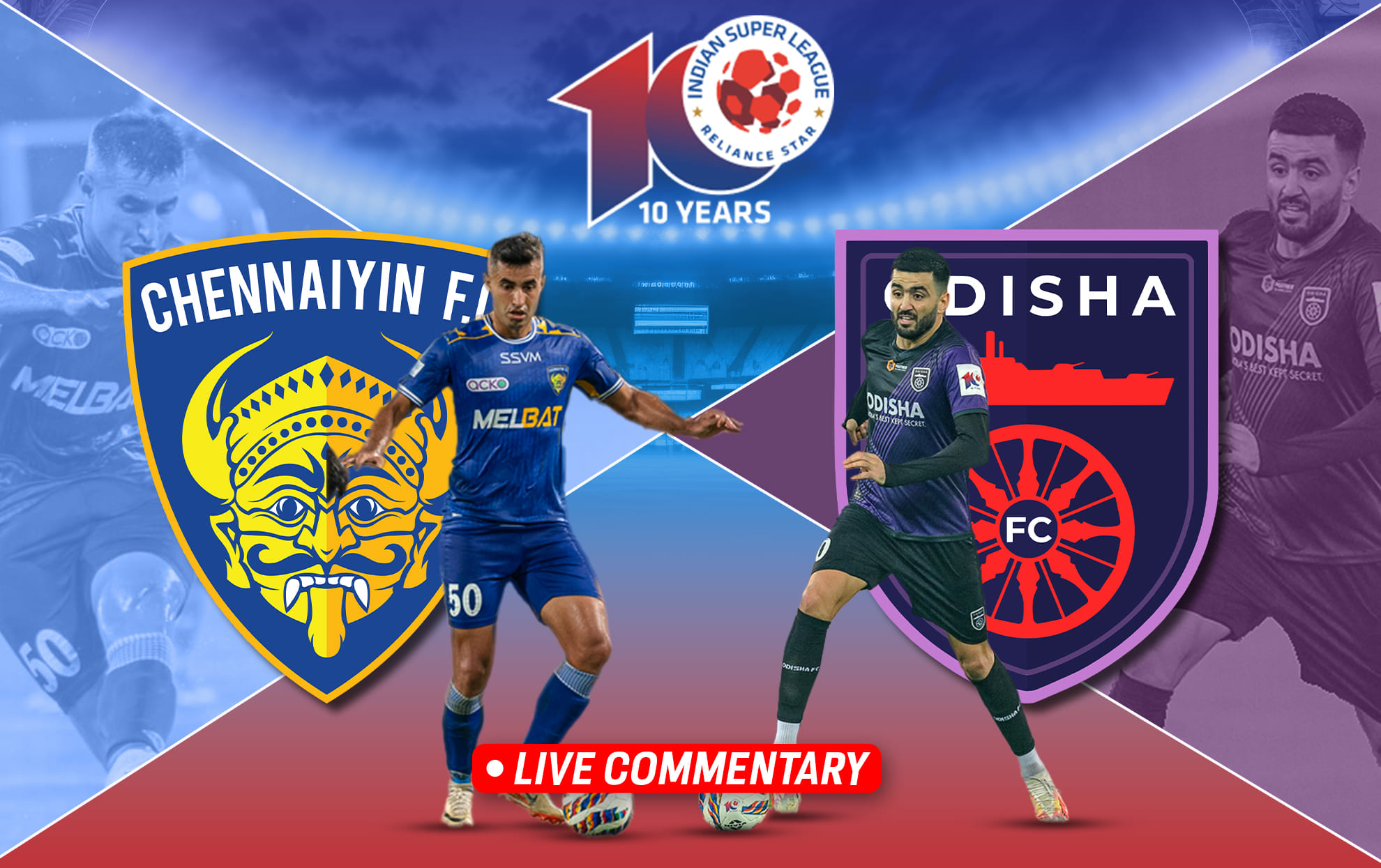 ISL 2023-24: Chennaiyin FC vs Odisha FC Live Updates