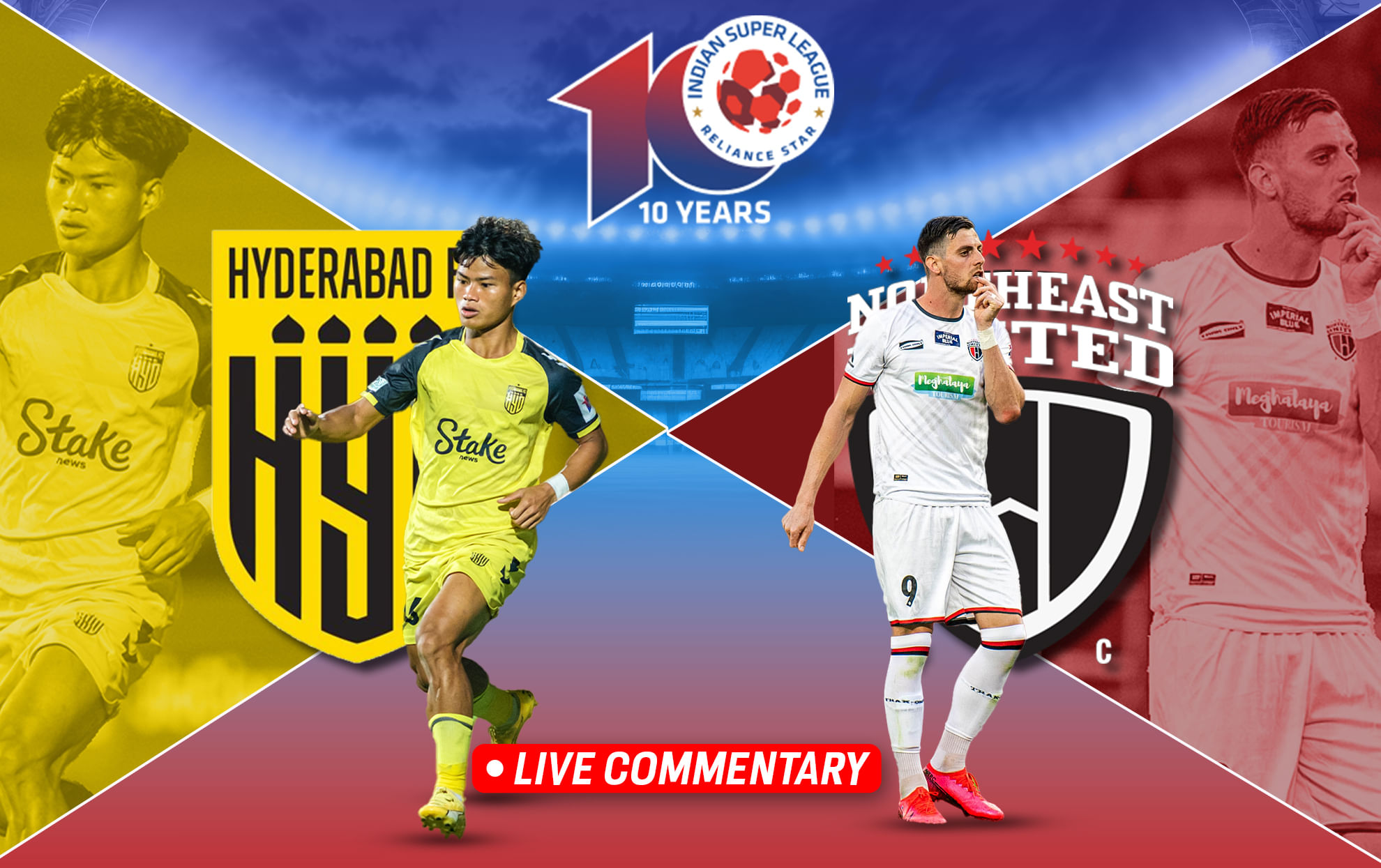 ISL 2023-24: Hyderabad FC vs NorthEast United Live Updates