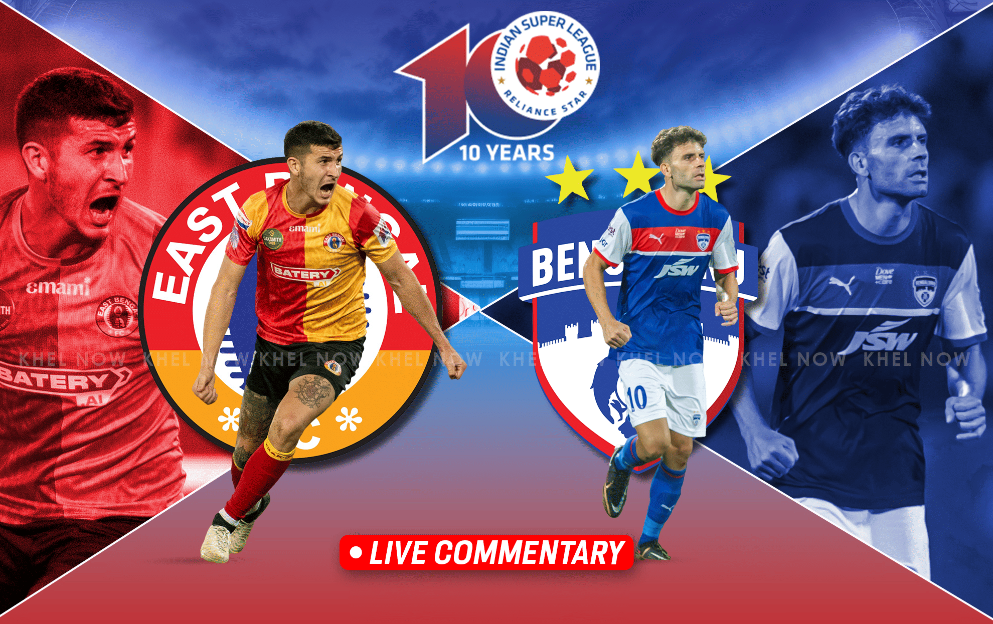 ISL 2023-24: East Bengal vs Bengaluru FC Live Updates ISL 2023-24: East Bengal vs Bengaluru FC Live Updates