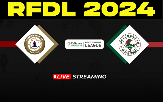 RFDL 2024: Sudeva Delhi FC vs Mohun Bagan Super Giant Live