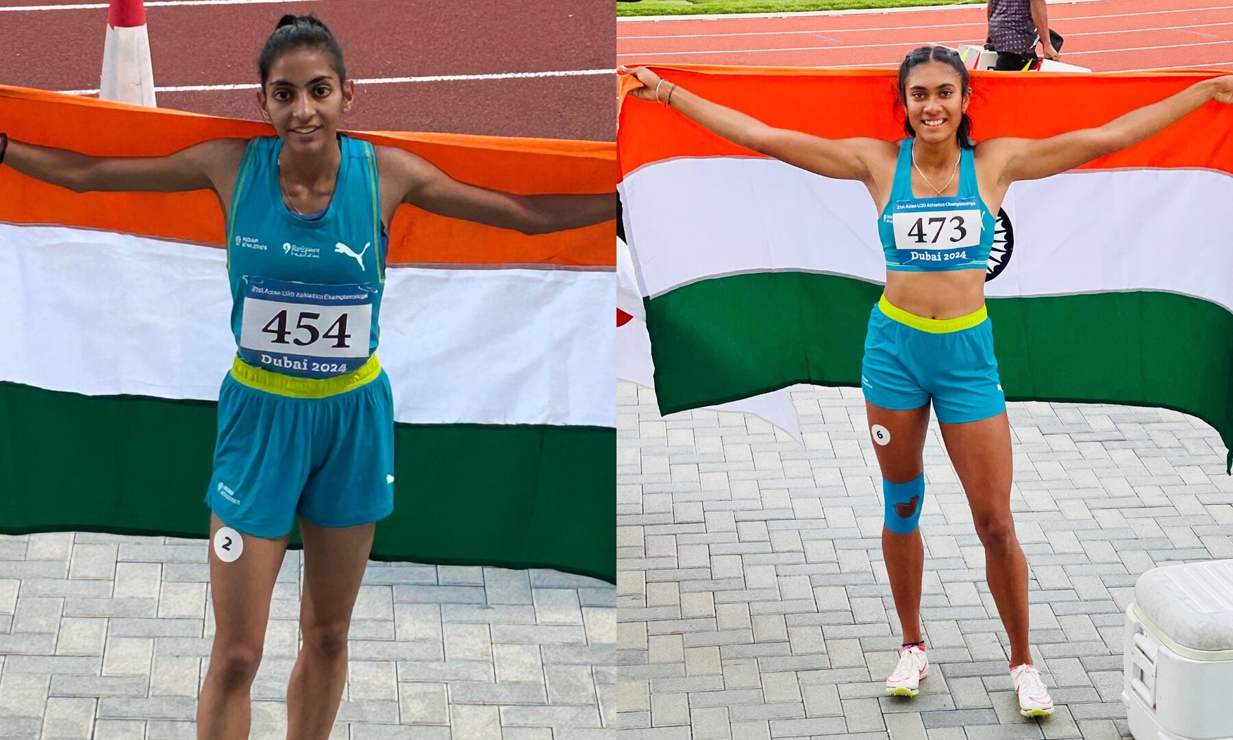 Asian U20 Athletics Championships 2024 Day 4 Laxita, Ekta, Gaurav win