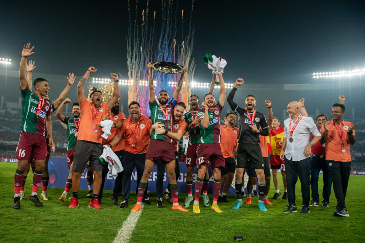 [WATCH] Mohun Bagan celebrate their ISL Shield triumph