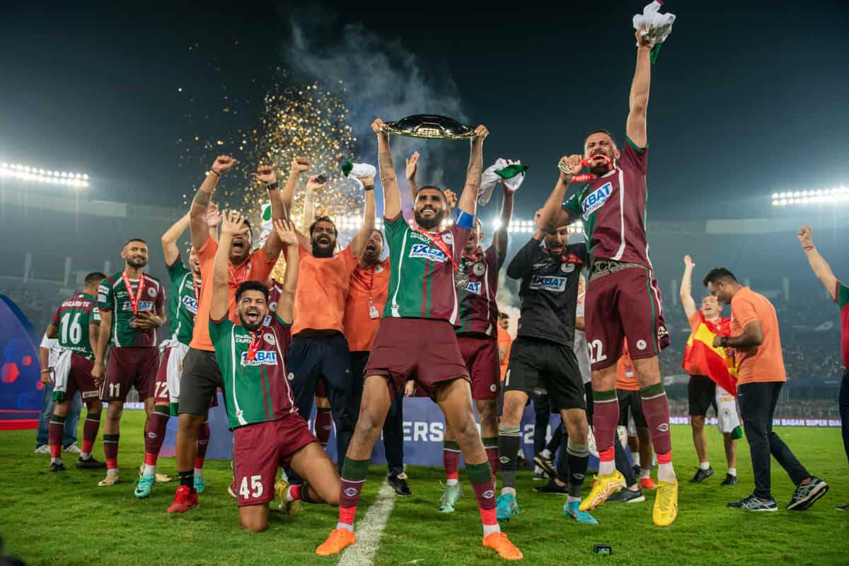 [WATCH] Mohun Bagan players react after ISL Shield triumph