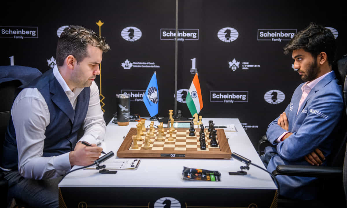 FIDE Candidates 2024: Gukesh shares points with Nepomniachtchi in Round 10