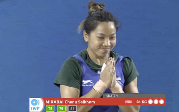 Mirabai Chanu assured of Paris Olympics qualification after third-place finish at IWF World Cup