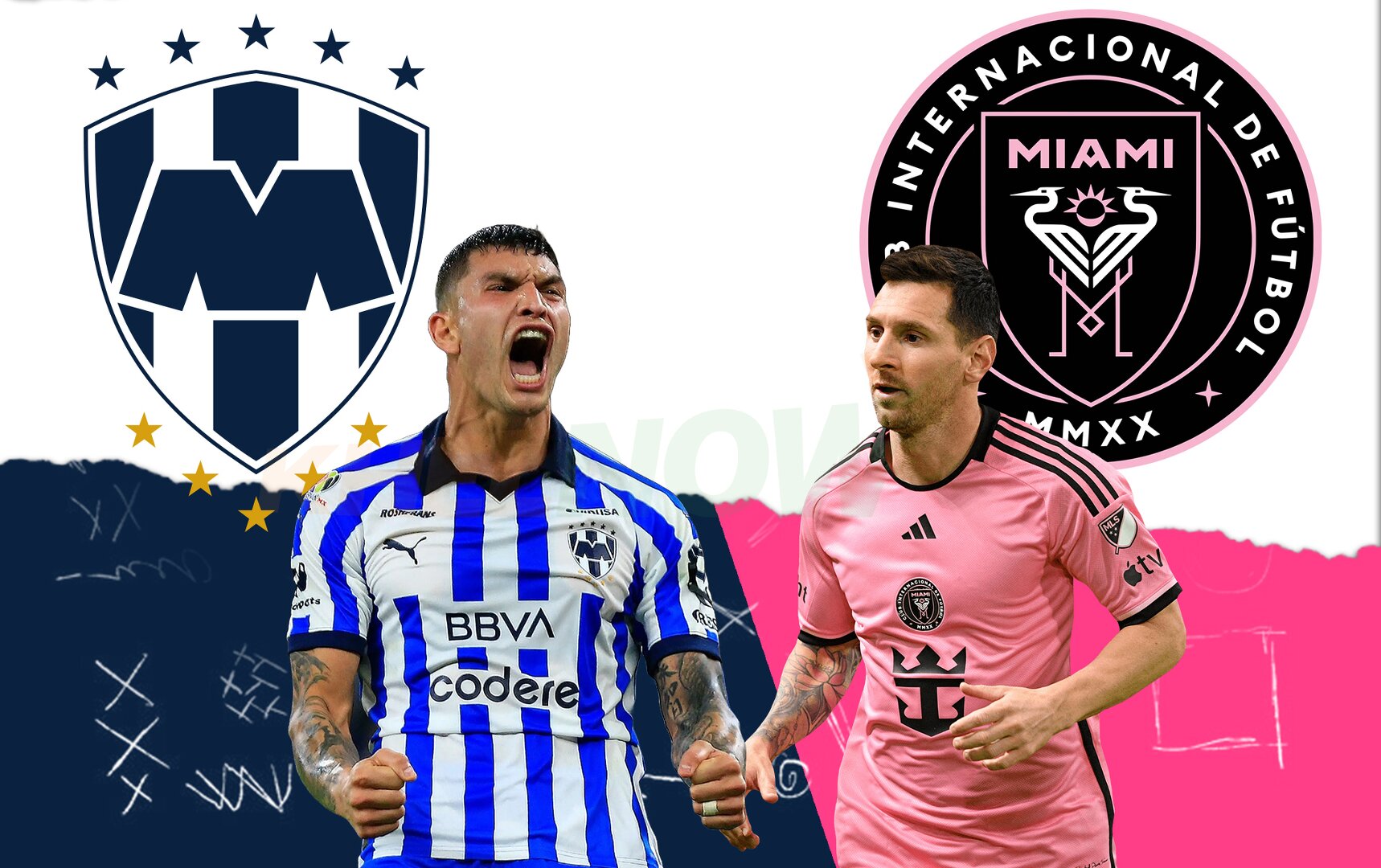 Monterrey vs Inter Miami Live streaming, TV channel, kickoff time
