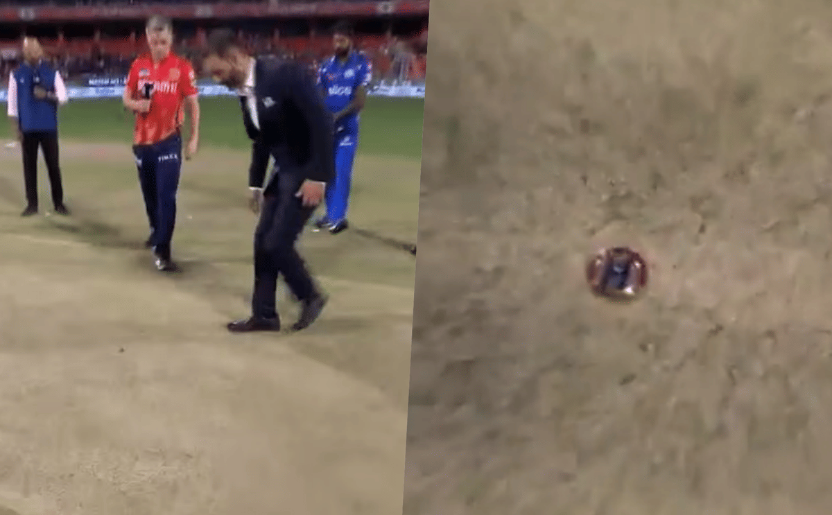 [Watch] Impact of toss tampering talk? Sam Curran checks coin vs Mumbai Indians