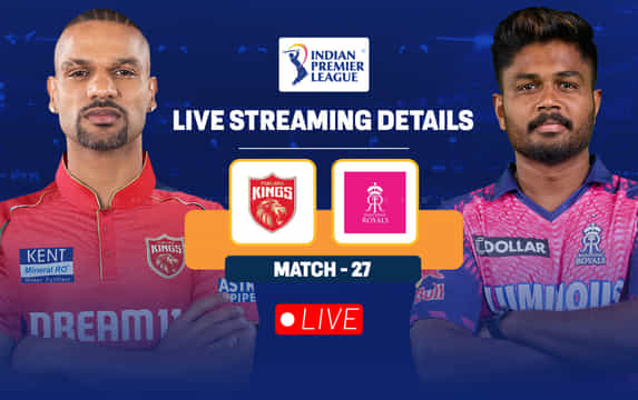 PBKS vs RR: Live streaming details, when and where to watch match 27 of IPL 2024