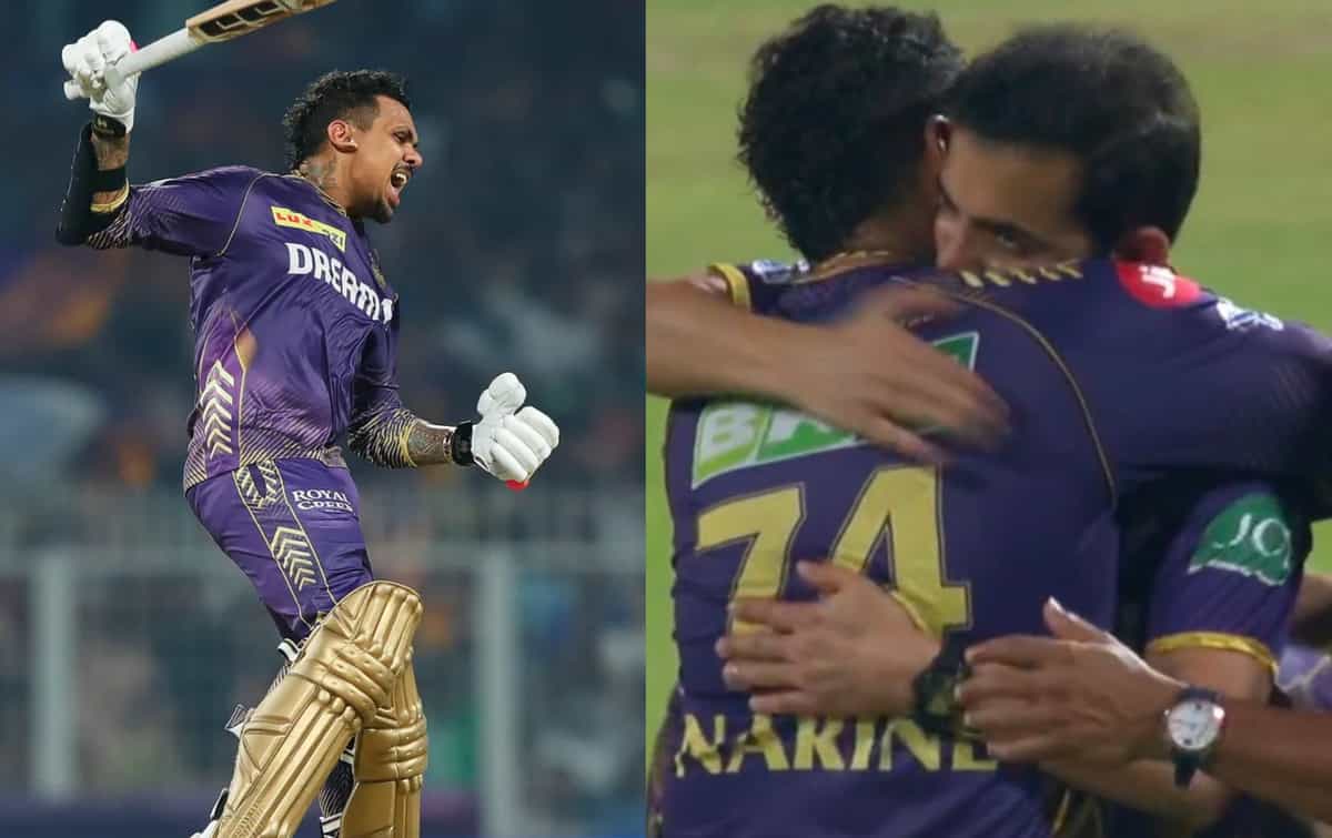 IPL 2024: Sunil Narine credits KKR mentor Gautam Gambhir after smashing maiden IPL hundred