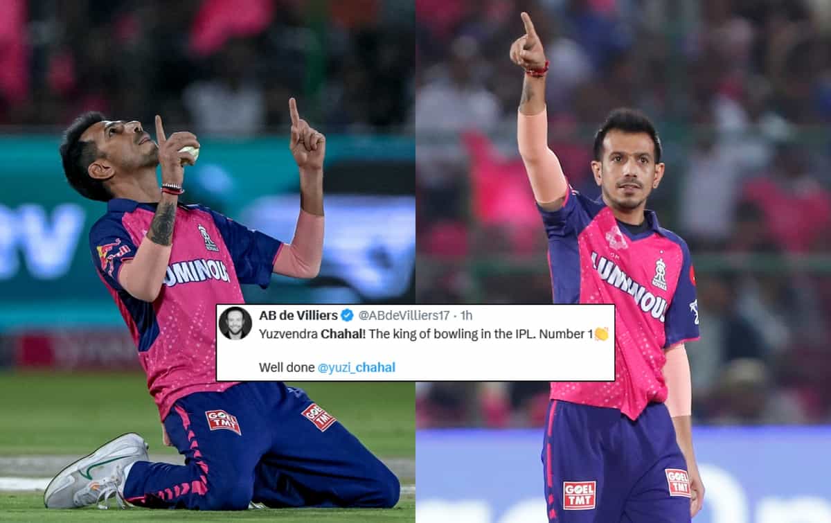 "King of bowling in IPL" Twitter reacts as Yuzvendra Chahal becomes first bowler to pick 200 wickets in IPL