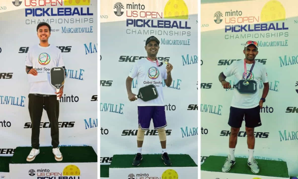 US Open Pickleball Championships 2024: India wins three gold, overall 10 medals