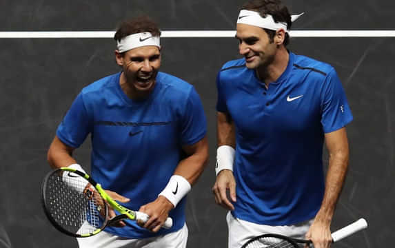 [Watch] Roger Federer reacts after Rafael Nadal confirms his participation in Laver Cup 2024