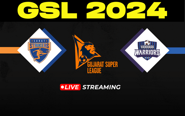 Gujarat Super League 2024: Surat Strikers vs Vadodara Warriors Live