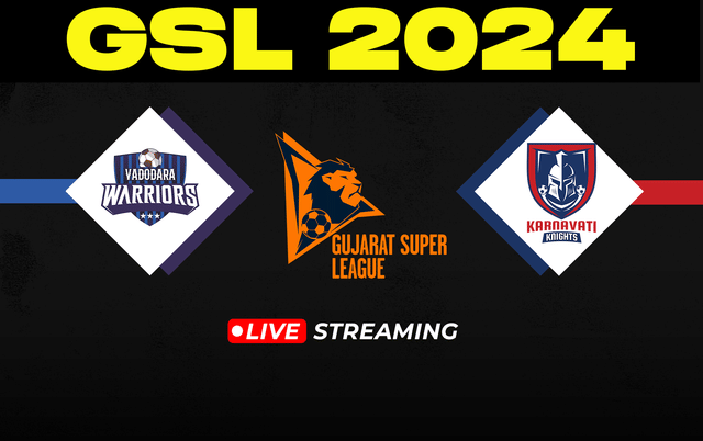 Gujarat Super League 2024: Vadodara Warriors vs Karnavati Knights Live
